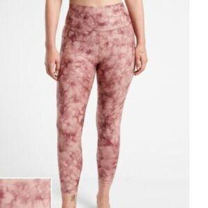 ATHLETA Salutation Stash Pocket II Printed 7/8 Tight Size XXS